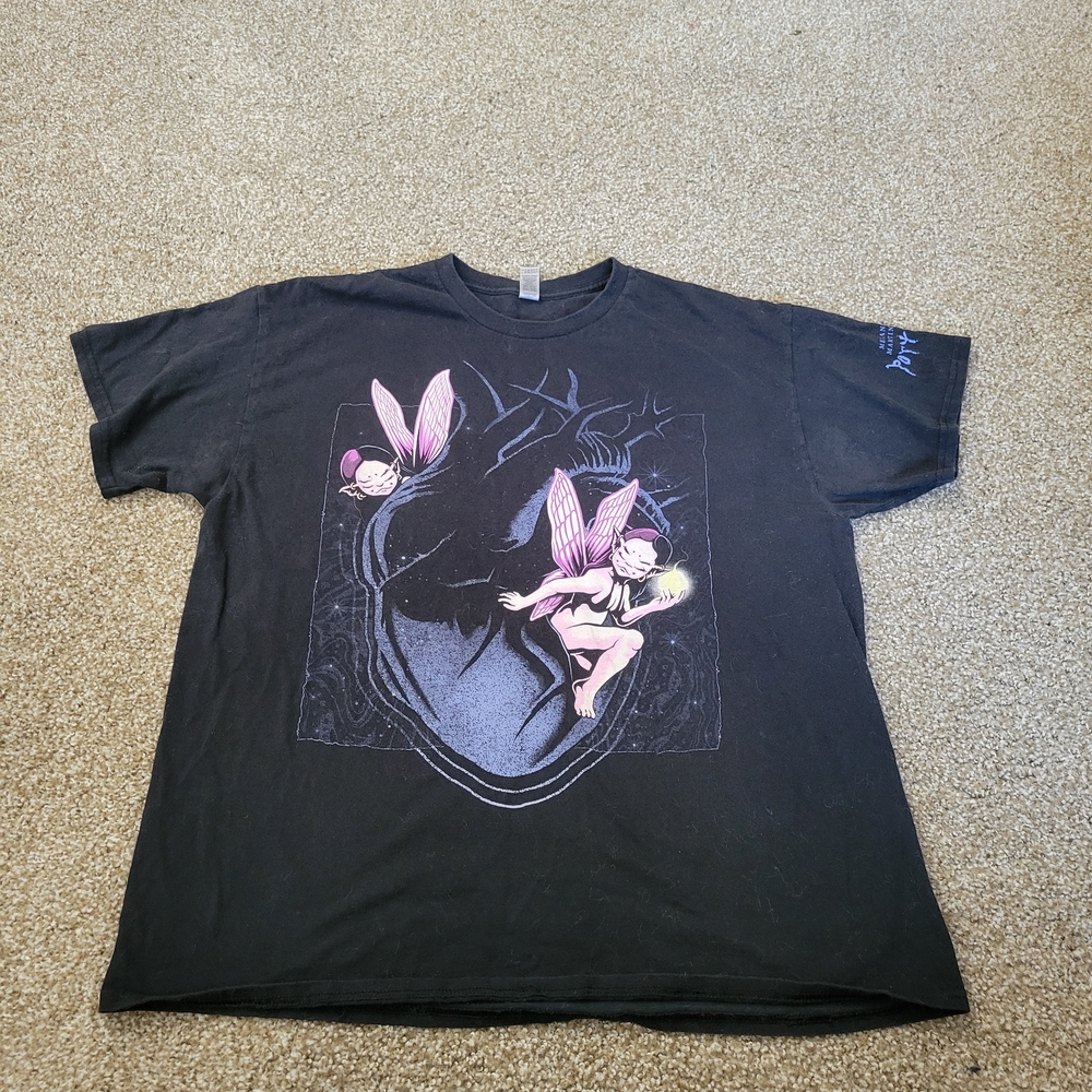 Melanie Martinez Portals T-shirt Fairies Black Size Xtra Large